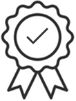 国内正規品100%保証マーク
